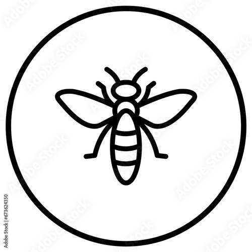 Insect Vector Icon Design Illustration