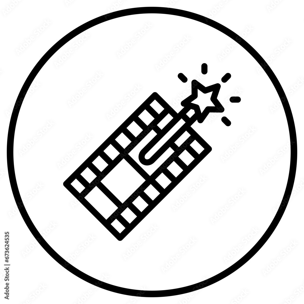 Special effects Vector Icon Design Illustration Special effects Vector Icon Design Illustration