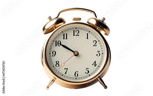 Precision Waker Exploring the Role of an Alarm Clock Isolated on Transparent Background PNG.