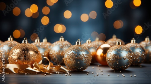 Christmas Background With Realistic Golden Decoration, Merry Christmas Background ,Hd Background