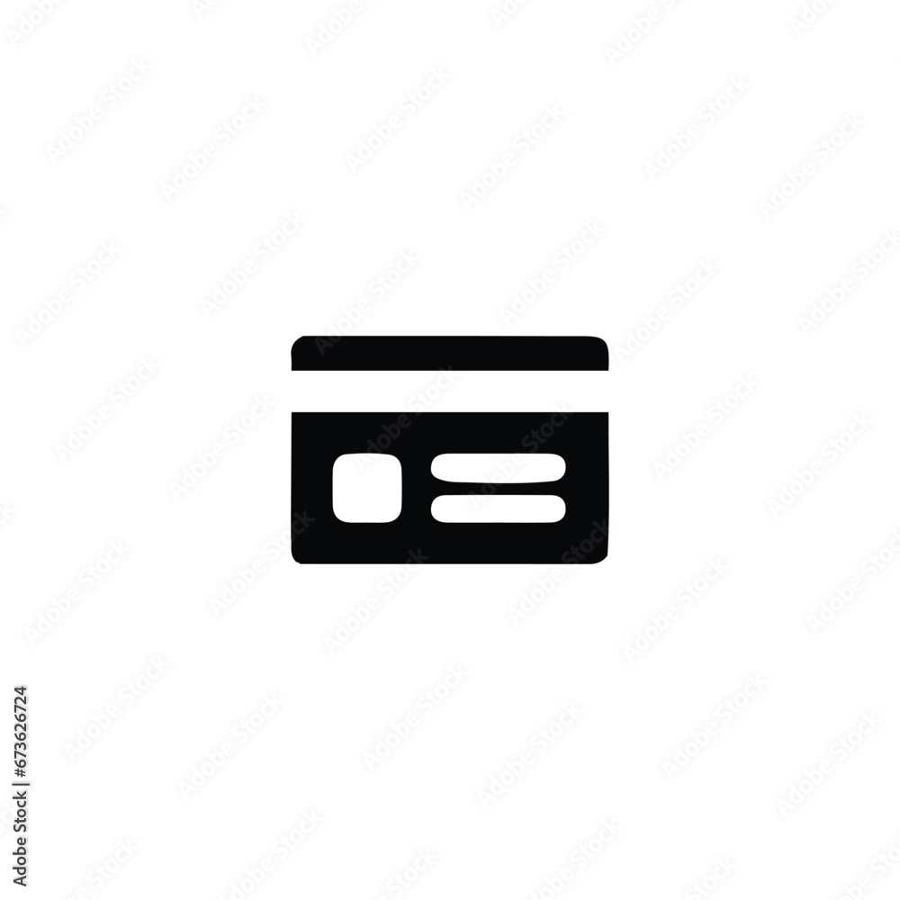 Payment card icon. Payment method button. Simple style online payment poster background symbol. Payment card brand logo design element. Payment card t-shirt printing. Vector for sticker. Payment card icon. Payment method button. Simple style online payment poster background symbol. Payment card brand logo design element. Payment card t-shirt printing. Vector for sticker.