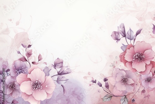 Soothing and calming aura of these delicate floral background designs