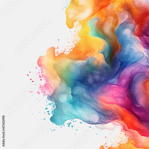 abstract watercolor background