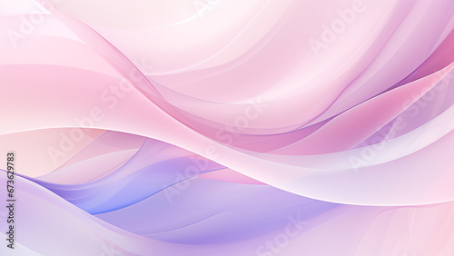 Pastel Pink and Lavender Abstract Pattern Wallpaper