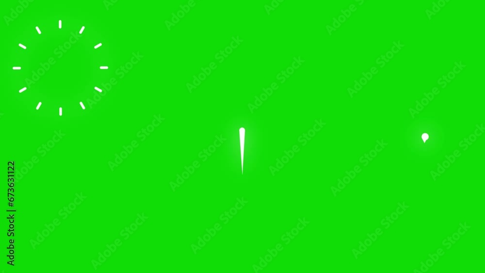 fireworks background green screen alpha looping