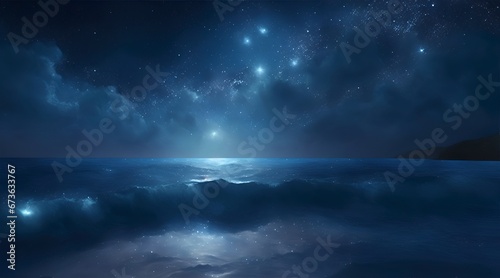 海と星空 © JIN