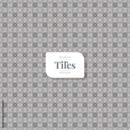 vintage batik tiles seamless pattern 15