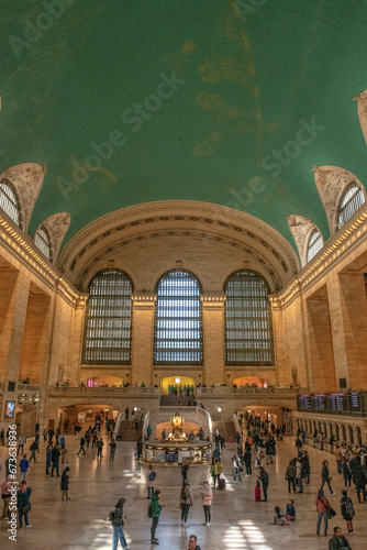 interior view of New York Central Station photo