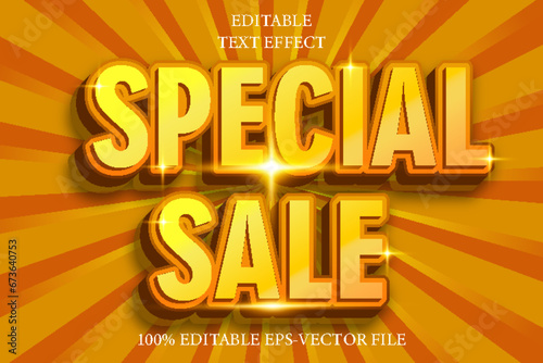 Special Sale Editable 3D Modern Style