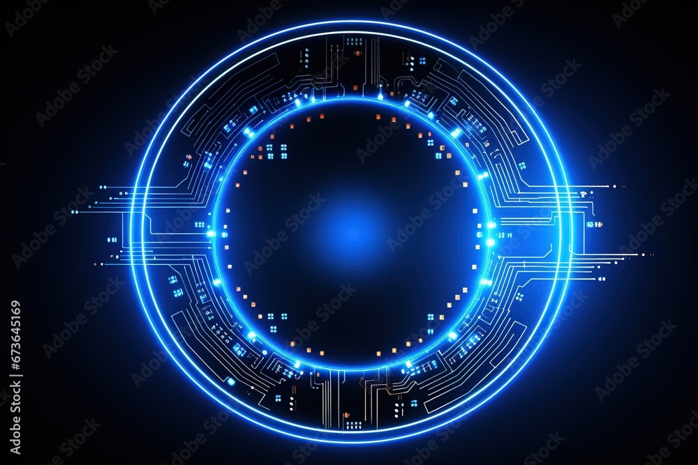 abstract futuristic background with pink blue glowing neon podium ring wave lines and bokeh lights. Data transfer concept Fantastic wallpaper abstract futuristic background with pink blue glowing neon podium ring wave lines and bokeh lights. Data transfer concept Fantastic wallpaper