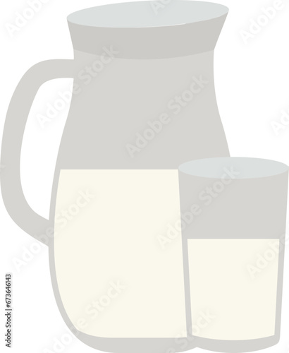 Milk illustration