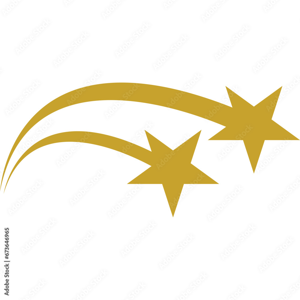 Fototapeta premium Falling Star Icon