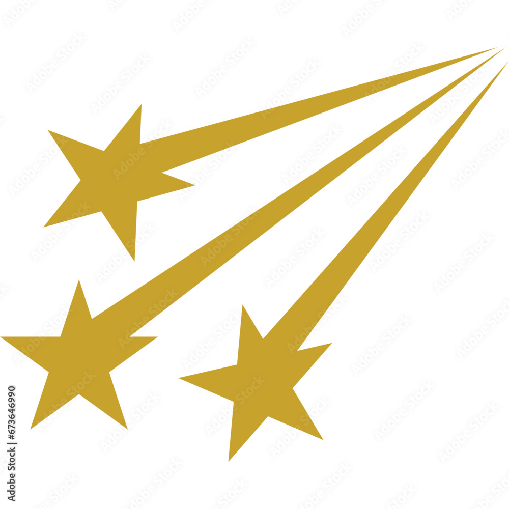Falling Star Icon Falling Star Icon