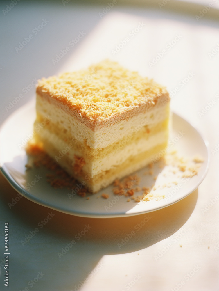 Gourmet Cream Cake,created with Generative AI tecnology. Gourmet Cream Cake,created with Generative AI tecnology.