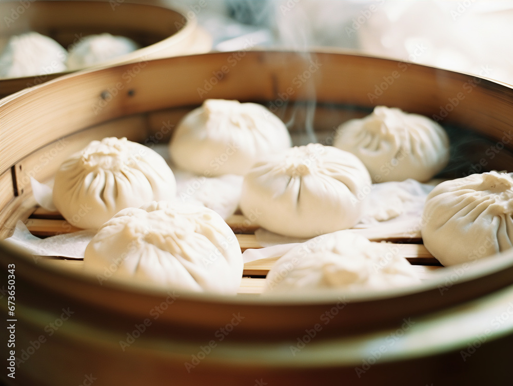 Chinese food xiaolongbao,created with Generative AI tecnology. Chinese food xiaolongbao,created with Generative AI tecnology.