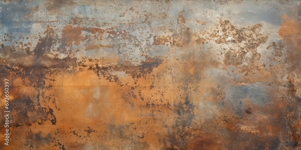 Rusted steel surface texture, showcasing weathered patterns and aged character