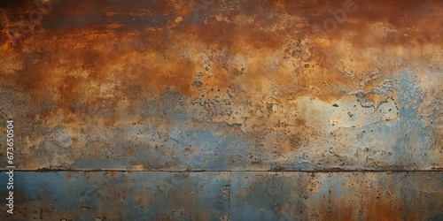 Rusted steel surface texture  showcasing weathered patterns and aged character