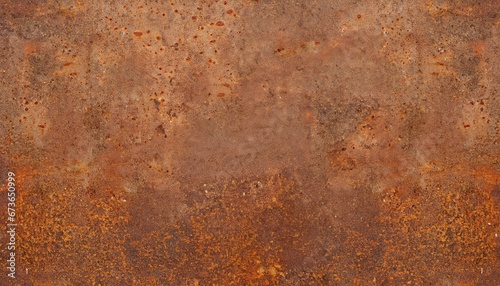 Grunge rusty orange-brown metal corten steel stone background © ROKA Creative
