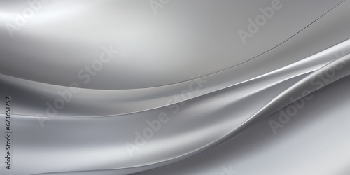 Silver metal texture background, showcasing a smooth and reflective surface close-up.