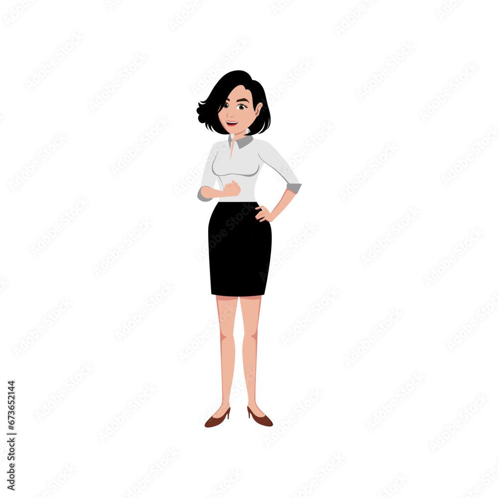 set of beautiful woman poses happy set of beautiful woman poses happy