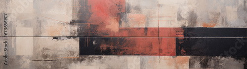 Abstract grunge wall design. Paint pattern background. Modern banner. Generative AI