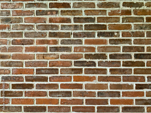 Abstract background of brick wall of multiple color