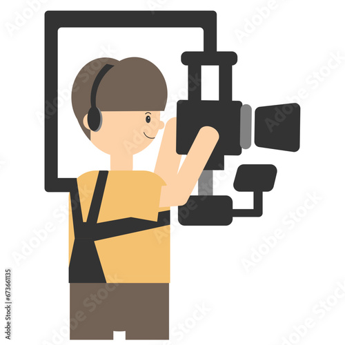 Film Production Crew Characters