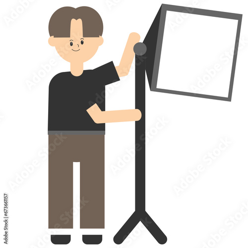 Film Production Crew Characters