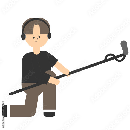 Film Production Crew Characters