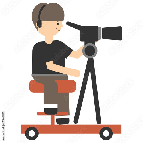Film Production Crew Characters