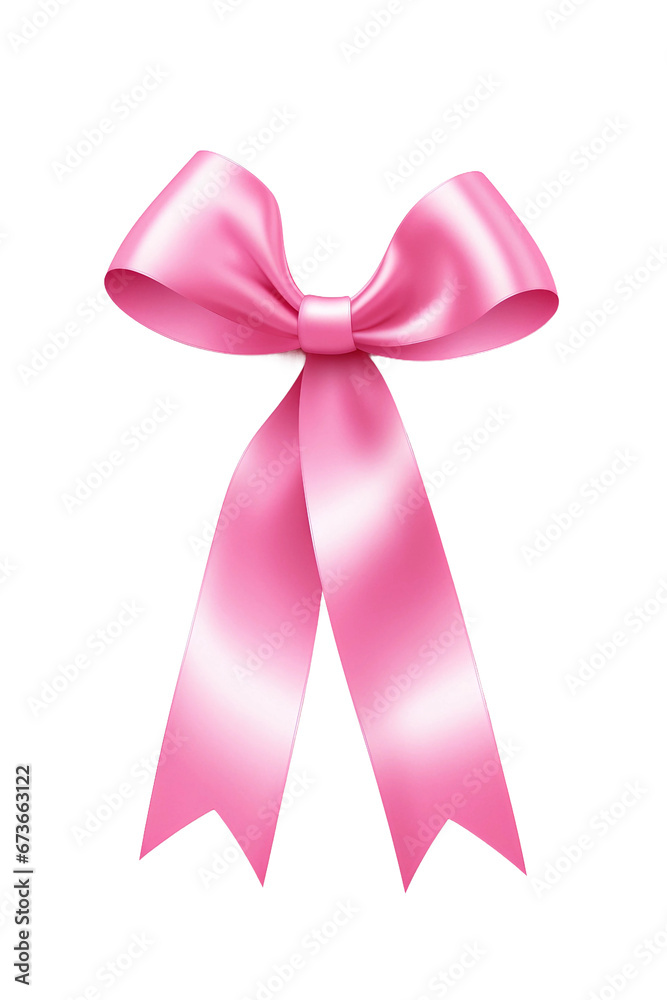 pink ribbon isolated on transparent background pink ribbon isolated on transparent background