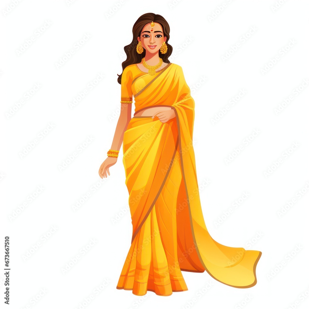 Naklejka premium Lavani Sari Maharashtra icon 