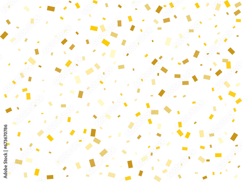 Luxury Gold Rectangular Confetti Luxury Gold Rectangular Confetti