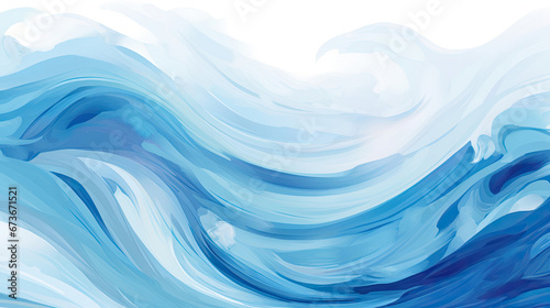 Dynamic ocean waves with a modern twist. Abstract pattern for web or mobile interfaces.