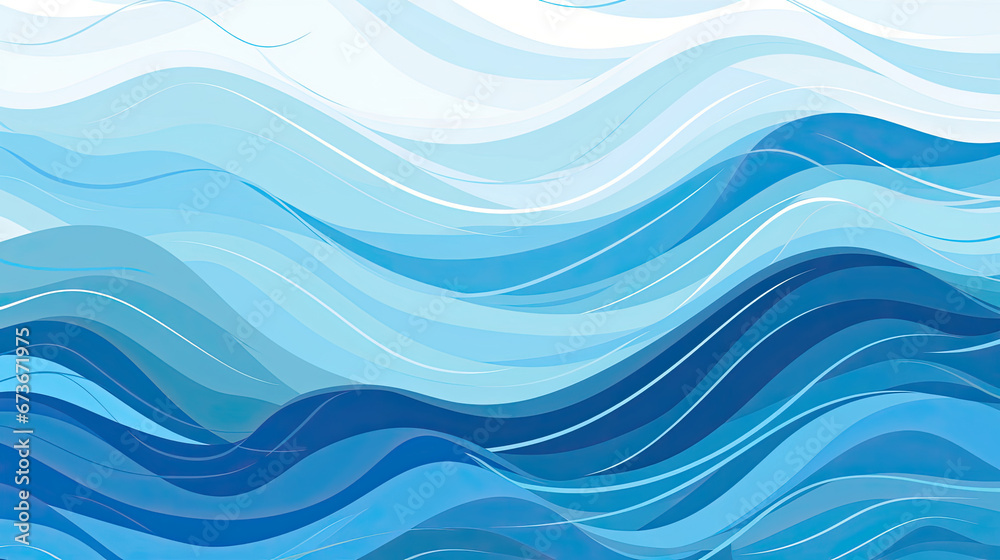 Cheerful ocean waves Cheerful ocean waves