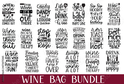 Christmas Wine Bag svg,Wine Bag Bundle svg,Christmas Wine svg