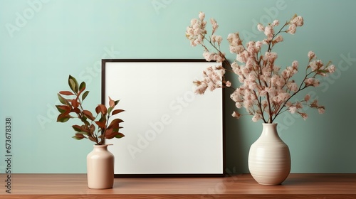 花と白紙の場所 photo