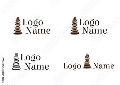 Vector stones of fate logo