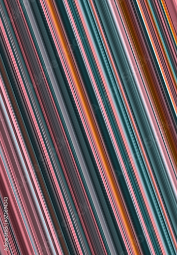 bright multi-coloured parallel striped lines yellow green red orange and blue colours