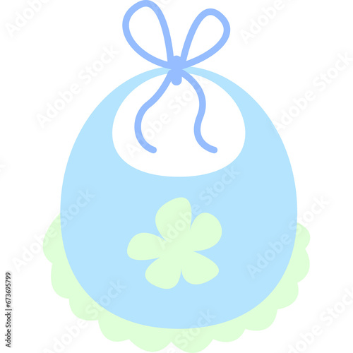 Baby Apron Isolated Transparent Background PNG Illustration