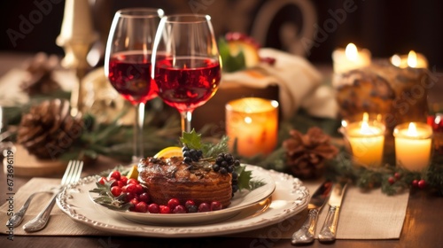 Christmas Holiday Dining stock photo © AYNUR STOCK