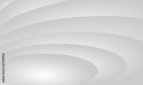 Abstract bright grey circle background design vector