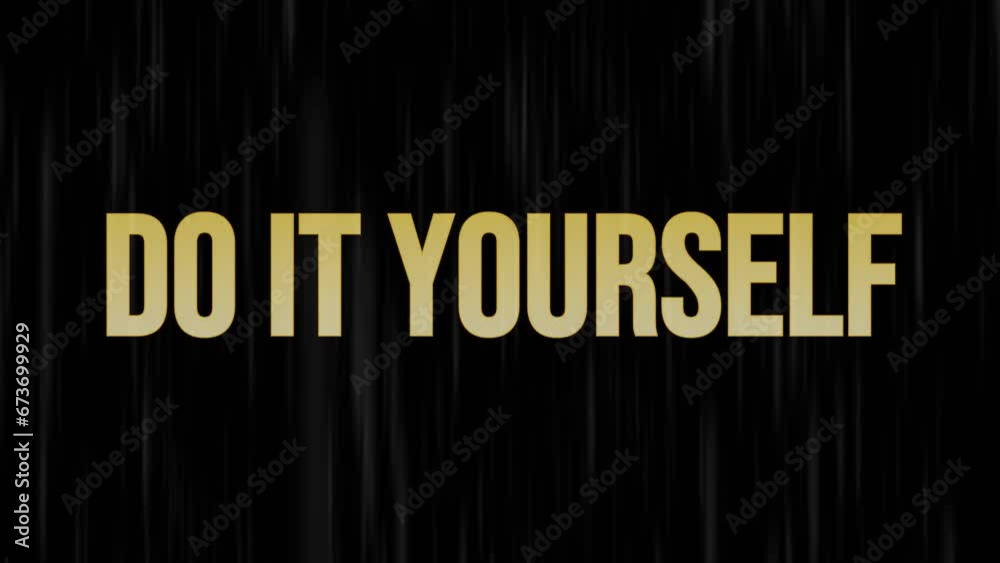 Do it yourself animations, quote videos to lift the spirits with rain and lightning in the background.