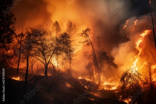Close-up encounters with wildfires © Moon Story