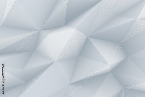 Elevate your space with this clean, triangular 3d pattern background, a fusion of art and technology