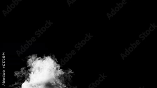 White smoke coming forward drifting to the ground. Can be used as a special effect for your projects, video texture or background for designs, scenes, etc.
