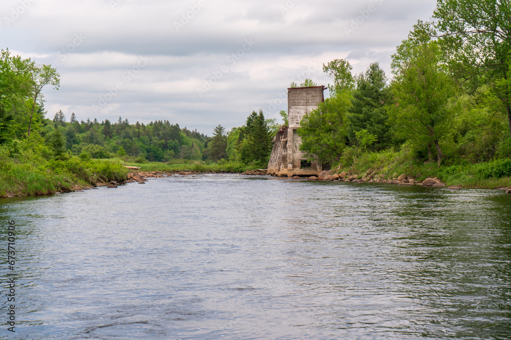 Abandoned Mill at Adirondack Park Abandoned Mill at Adirondack Park