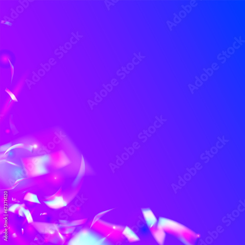 Iridescent Effect. Modern Art. Carnival Sparkles. Disco Burst. Fantasy Foil. Violet Retro Background. Laser Vaporwave Serpentine. Hologram Glare. Blue Iridescent Effect