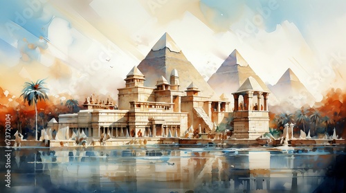 Iconic Wonders: Unveiling the Giza Pyramids of Ancient Egypt