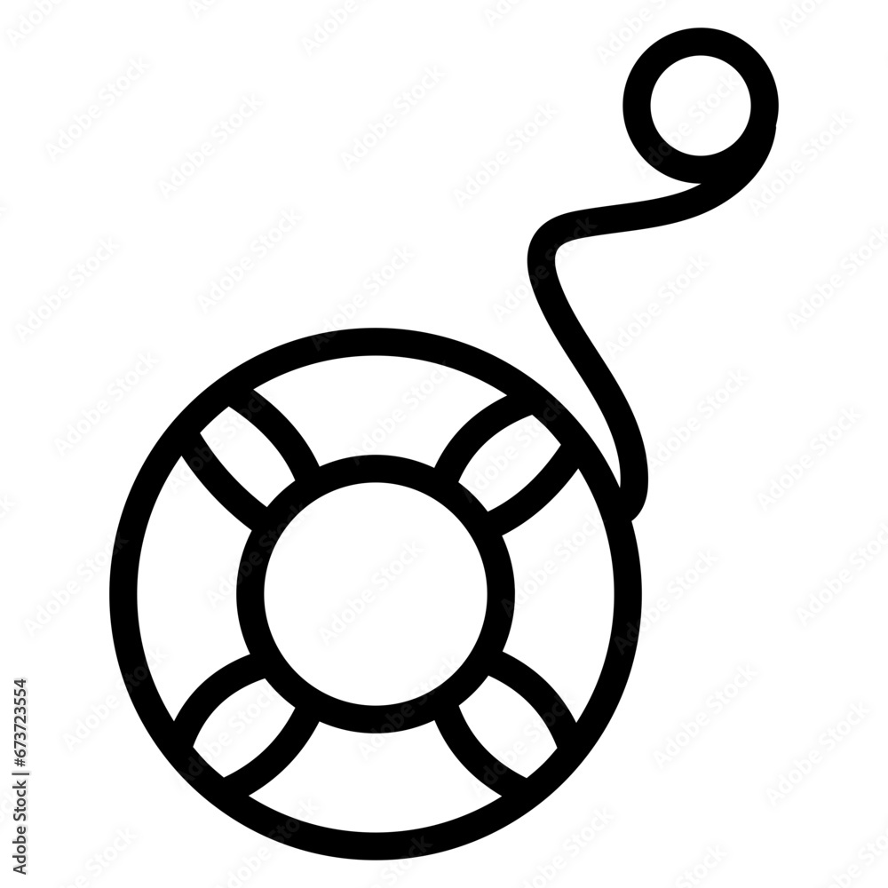 Obraz premium lifebuoy line